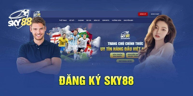 Đăng ký thành viên tại Sky88 siêu đơn giản