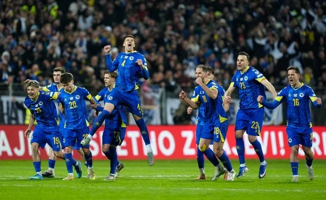 Phong độ gần đây của đội tuyển Bosnia