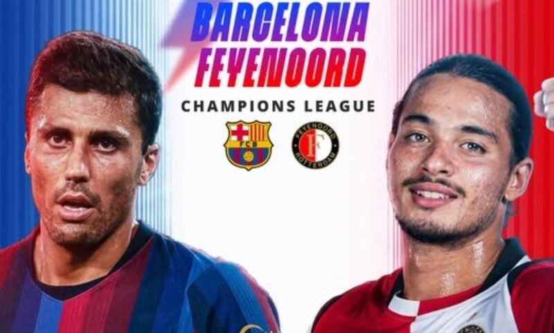 Soi kèo Barcelona vs Feyenoord